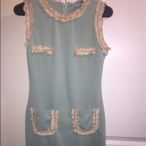 Mini Dress Niva light minty blue 4 new